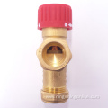 Brass thermostatic mixing valve